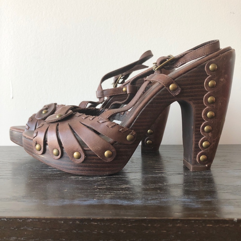 BCBGMaxAzria AMARANTA Slingback Platform Sandal